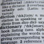 dictionary, words, abc