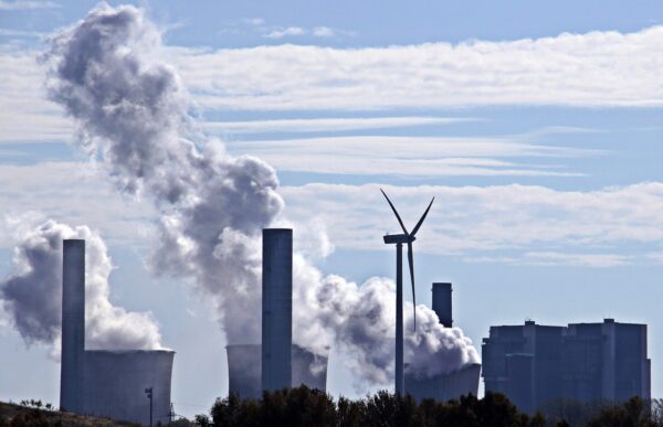 coal fired power plant, coal energy, wind edge
