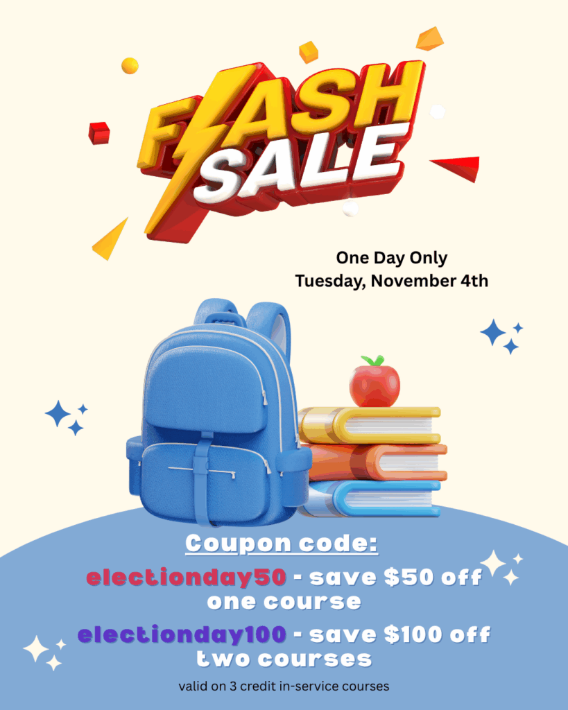 election day flash sale 2025